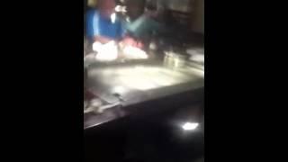 Dildo goes to Japanese steakhouse