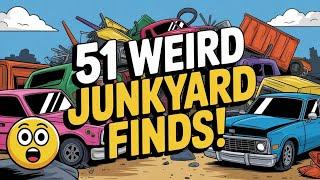 51 Weirdest Junkyard Finds In US!