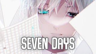 「Nightcore」→ Seven Days (Lyrics) by Rosendale