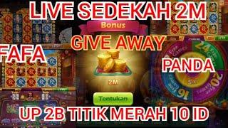 LIVE HIGGS DOMINO MODAL SEDEKAH 2M SANDIE VS YONO  UP BERBAGI