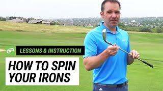 How to spin your irons