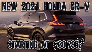 ALL NEW 2024 - 2025 HONDA CR-V --- PRICING, INTERIOR, EXTERIOR & SPECIFICATIONS REVEALED !