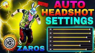 Auto Headshot Settings After Update  | Free Fire headshot Sensitivity For Mobile players