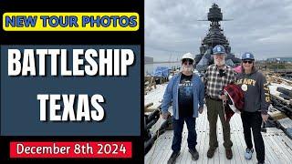 UPDATE: 12/08/24 Battleship Texas Early Photos of the New Tours