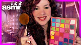 ASMR Beauty Guru Does your Colorful MAKEUP Roleplay