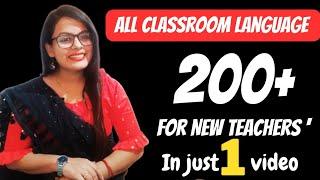 All Classroom Dialogues In Just One Video | Classroom Language For New Teachers | Classroom English
