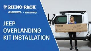 Rhino-Rack | Overlanding Kit Installation for Jeep Gladiator and Wrangler