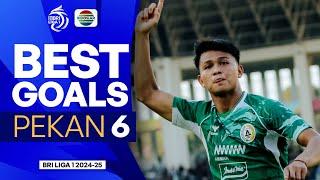 Sukar Dipercaya! Inilah Best Goal Pekan 6 BRI Liga 1 2024/2025