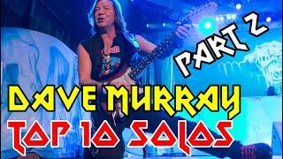 TOP 10 DAVE MURRAY SOLOS PART 2 - IRON MAIDEN