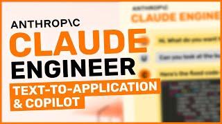 Claude Engineer : This Copilot can BUILD APPLICATIONS with ONE PROMPT (Claude-3.5 Sonnet)