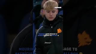 Jose Mourinho sends a message via the ballboy!