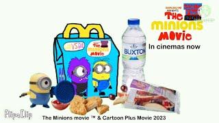 Happy meal uk (fan made) the minions movie fruit bag without a announcer