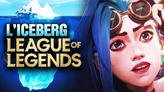 L'ICEBERG de LEAGUE OF LEGENDS (140 faits)