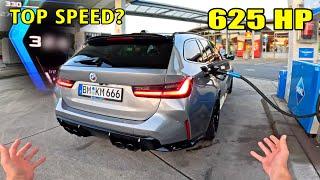 BMW M3 TOURING does 3xx KM/H! BYE BYE SPEED LIMITER