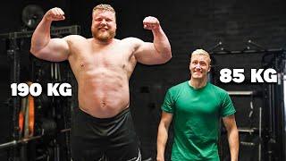 I Trained with the World’s Strongest Man!!