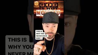 WHY YOU should NEVER MOCK GOD‼️ #God #bible #religion #Jesus #christian #shorts #yt #mocking