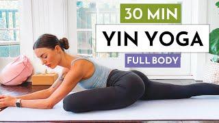 30 Min Yin Yoga - Deep Full Body Stretch for Tension Release