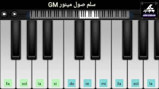 عزف ترنيمة متعولش الهم " ربنا موجود. عزف ميلودي بطيء للمبتدئين