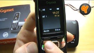 Test & Funktionen: Gigaset C620 / C620A Schnurloses DECT Telefon mit Anrufbeantworter