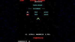 Galaga 1981 Namco  Mame Retro Arcade Games