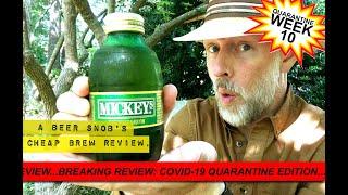 Mickey's Malt Liquor Beer Review by A Beer Snob's Cheap Brew Review