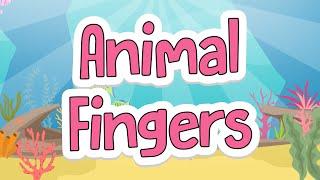 Animal Fingers | Fingerplay Song for Kids | Jack Hartmann
