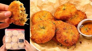 Ramzan special Spicy Cheesy Cutlets Freeze and store