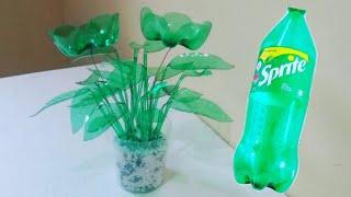 Plastic Bottle Crafts Ideas|DIY Flower from plastic bottle[Angie's Art and Craft]