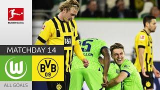 Wolfsburg remain unbeaten vs BVB | VfL Wolfsburg - Borussia Dortmund 2-0 | MD 14 – BuLi 22/23