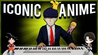 11 MOST ICONIC ANIME SONGS ON PIANO
