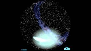 Model of Beta Lyrae eclipsing binary