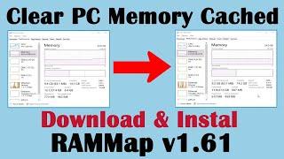 How to Clear PC Memory Cached using RAMMap.