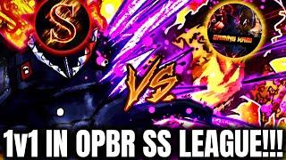 I Matched With @syuopbr Using Lucci?!  1v1 Match in OPBR SS League! | One Piece Bounty Rush OPBR