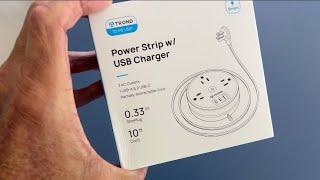 TROND Power Strip with USB charger