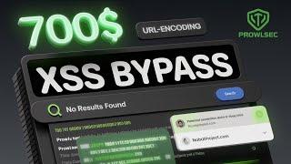 700$ XSS Bypass by URL Encoding | Bug Bounty PoC