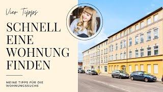 SCHNELL EINE WOHNUNG FINDEN | Meine Tipps für die Wohnungssuche