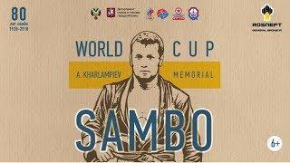 Sambo World Cup Kharlampiev Memorial 2018. Day 1. Finals