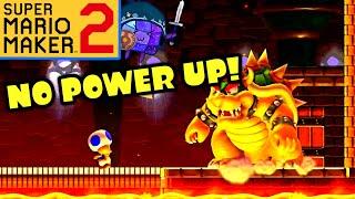 Ohne Power UP Bowser besiegen?! Super Mario Maker 2 Expert 14000+ Clears #403