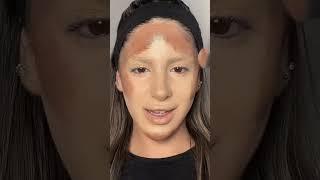 crazy foundation technique🫣 #makeup #makeupchallenge