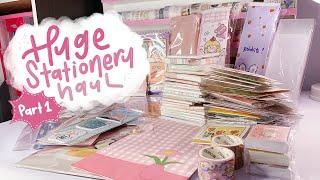 •. Huge Stationery Haul #12 Part 1 (Harganya murah banget!) .• Indonesia