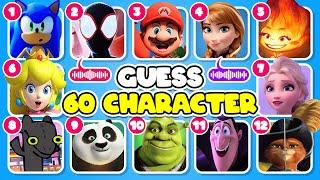 Guess 60 Character By Their Song? Netflix Puss In Boots Quiz, Sing 1&2, Zootopia l Monkey Quiz