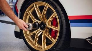 How to change Center Lock Wheels on a BMW