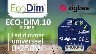 ECO-DIM.10 Zigbee led dimmer module 250W