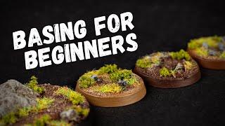 A Beginner's Guide to Perfectly Basing Your Models!"