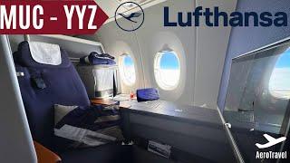 LUFTHANSA BUSINESS CLASS SUITE | NEW ALLEGRIS BUSINESS CLASS | MUNICH - TORONTO | TRIPREPORT 4K UHD