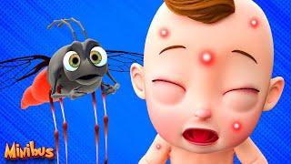 Buzz Buzz Mosquito Song + More Nursery Rhymes & Kids Songs | Minibus