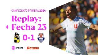 TNT Sports Replay | Coquimbo Unido 0 - 1 Universidad de Chile | Fecha 23