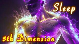 SLEEP Music To TAKE U into the 5th Dimension while Deep Sleeping  BLACK SCREEN