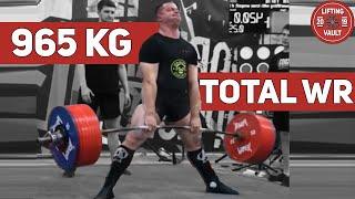 Yury Belkin - 965 kg Total World Record (100 kg Class)