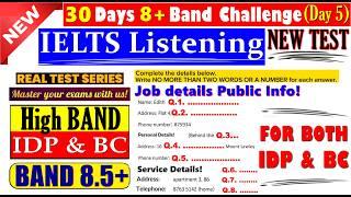 IELTS LISTENING PRACTICE TEST 2024 WITH ANSWERS | 05.01.2025